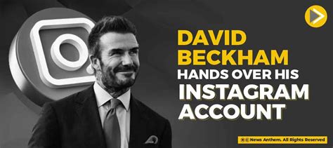 david beckham snapchat|David Beckham hands Instagram account to .